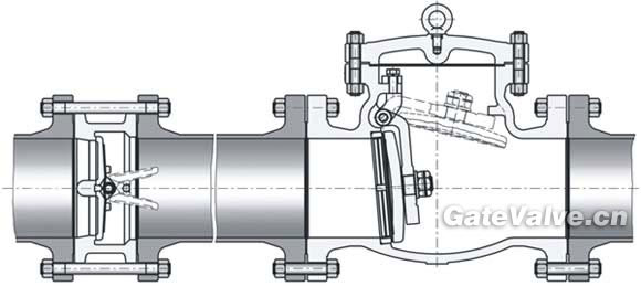 對夾式與法蘭式止回閥的對比